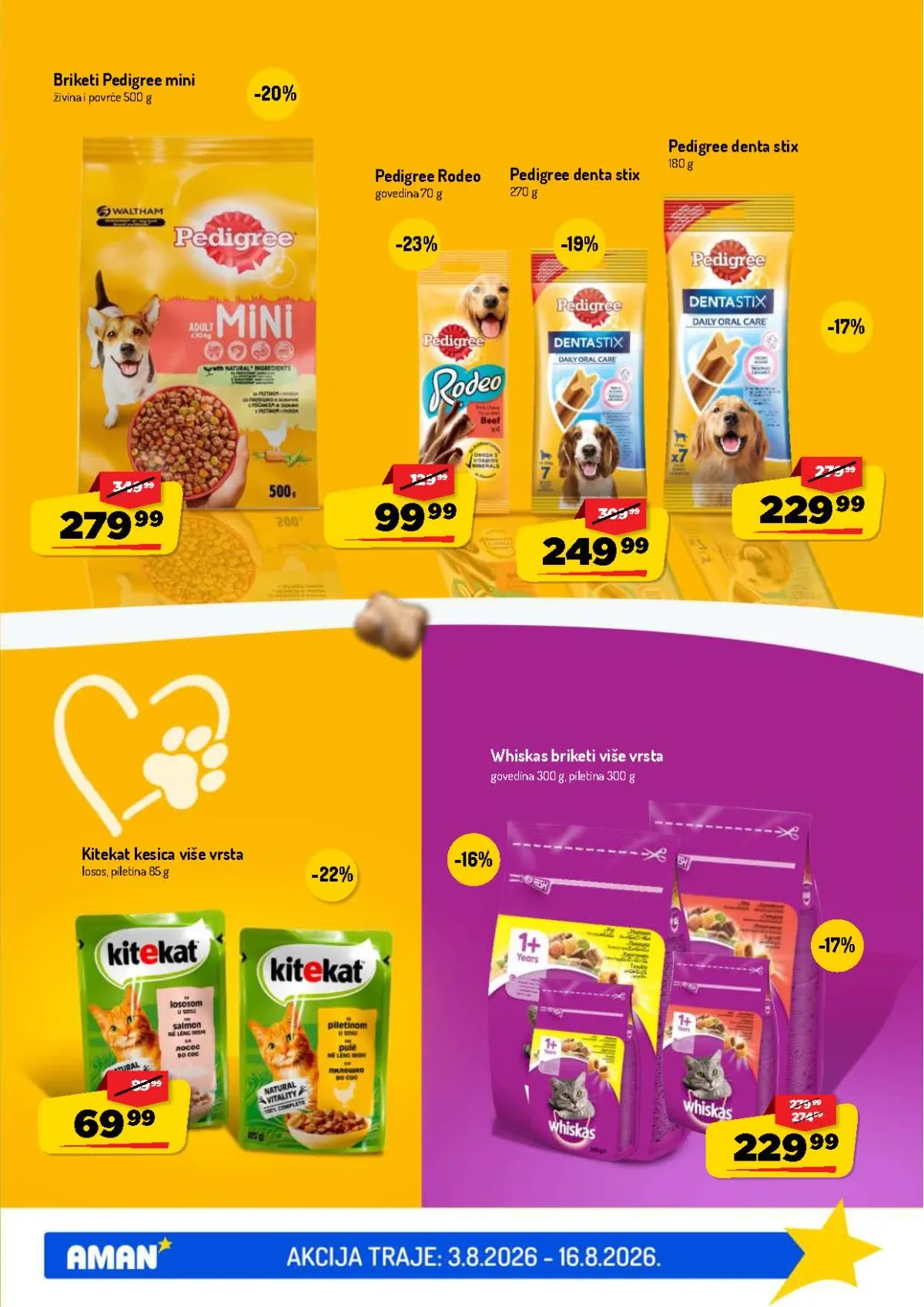 Aman katalog akcija strana 43 – važi od 20.8. do 2.8.2026.