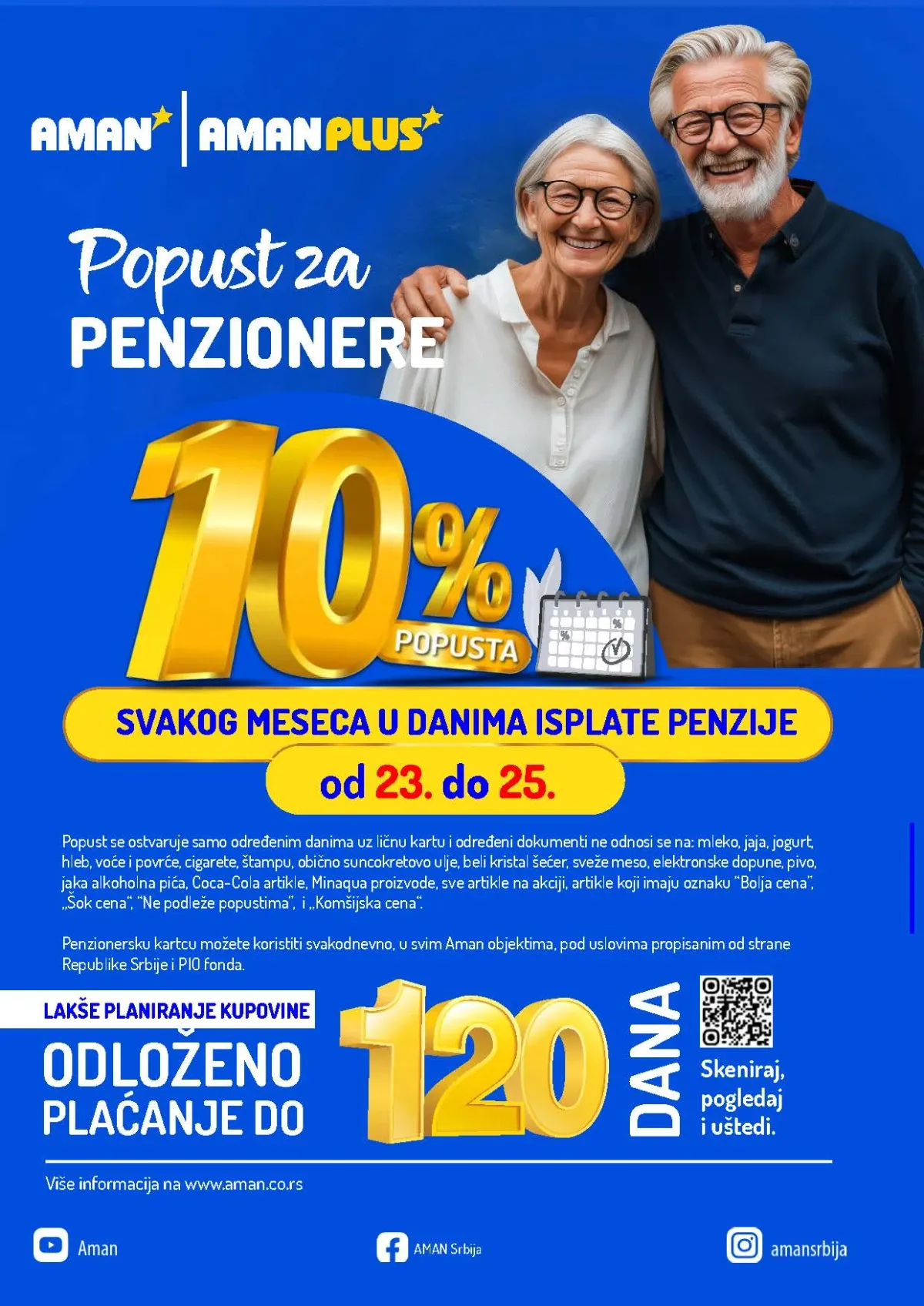 Aman katalog akcija strana 44 – važi od 20.8. do 2.8.2026.
