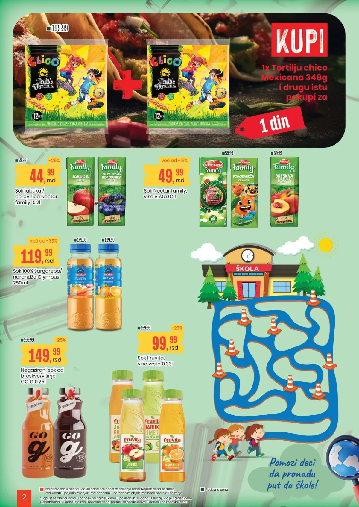 Aroma katalog akcija strana 2 – važi od 28.8. do 10.9.2026.