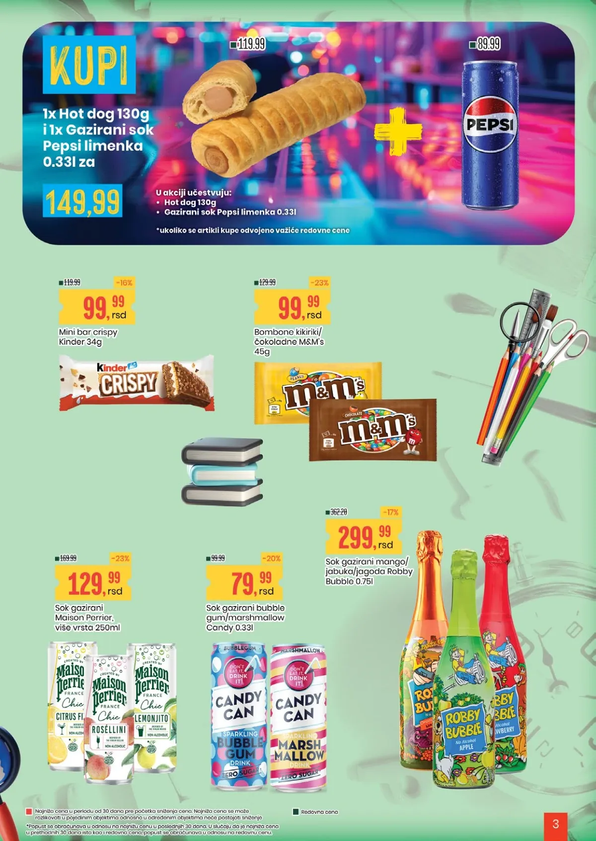 Aroma katalog akcija strana 3 – važi od 28.8. do 10.9.2026.
