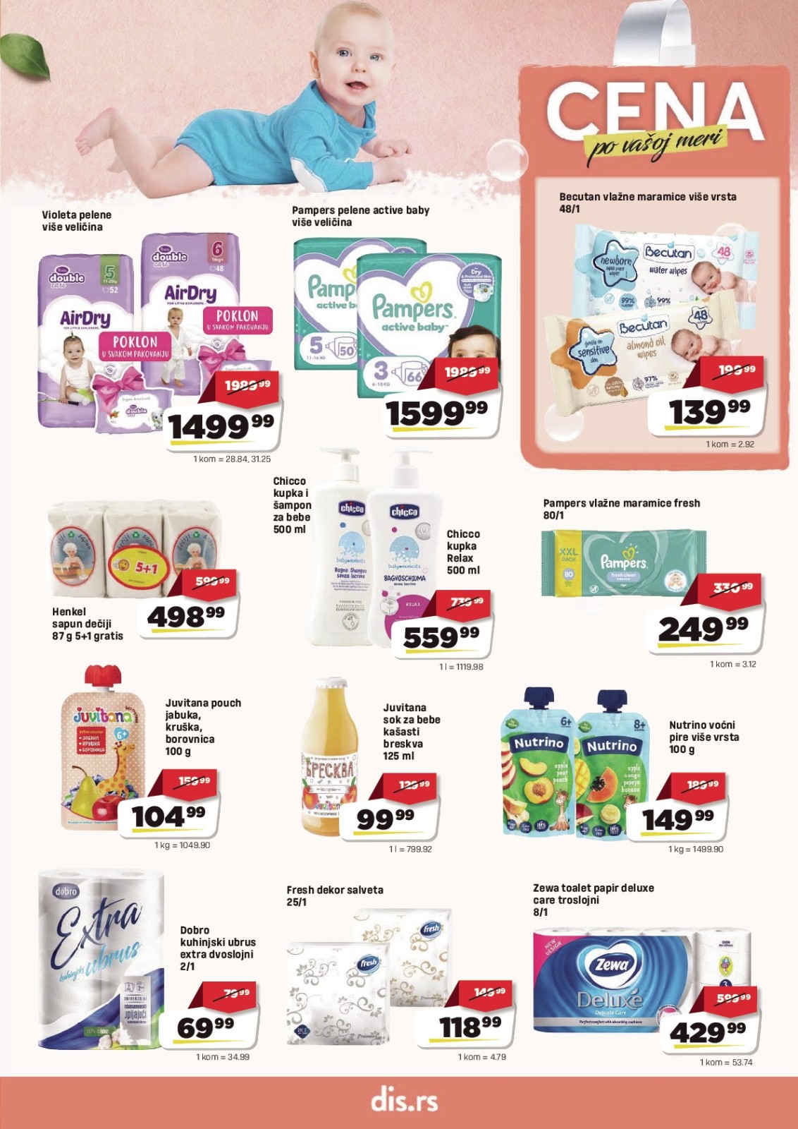 DIS katalog akcija strana 15 – važi od 13.8. do 31.8.2026.