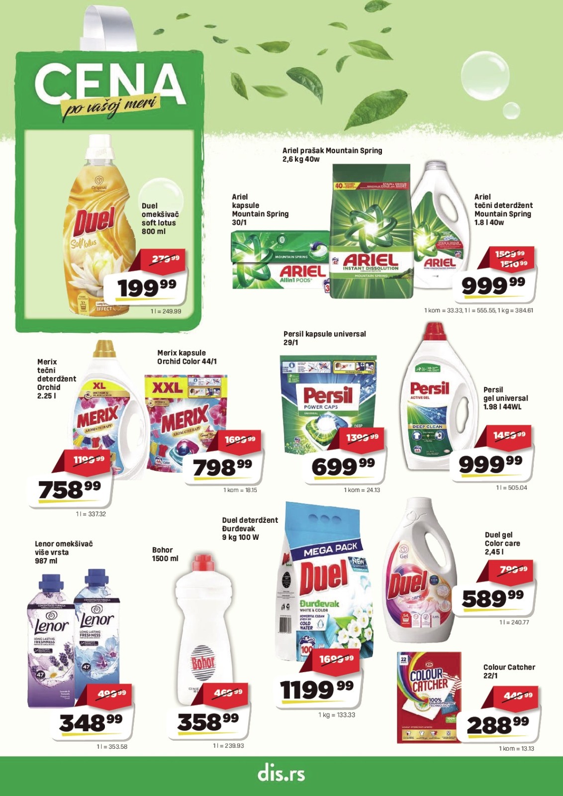 DIS katalog akcija strana 18 – važi od 13.8. do 31.8.2026.