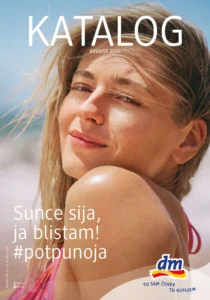 DM katalog akcija strana 1 – važi od 1.8. do 31.8.2026.
