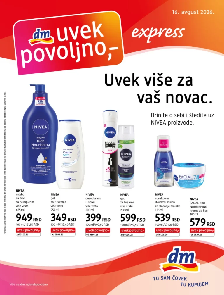DM katalog akcija strana 1