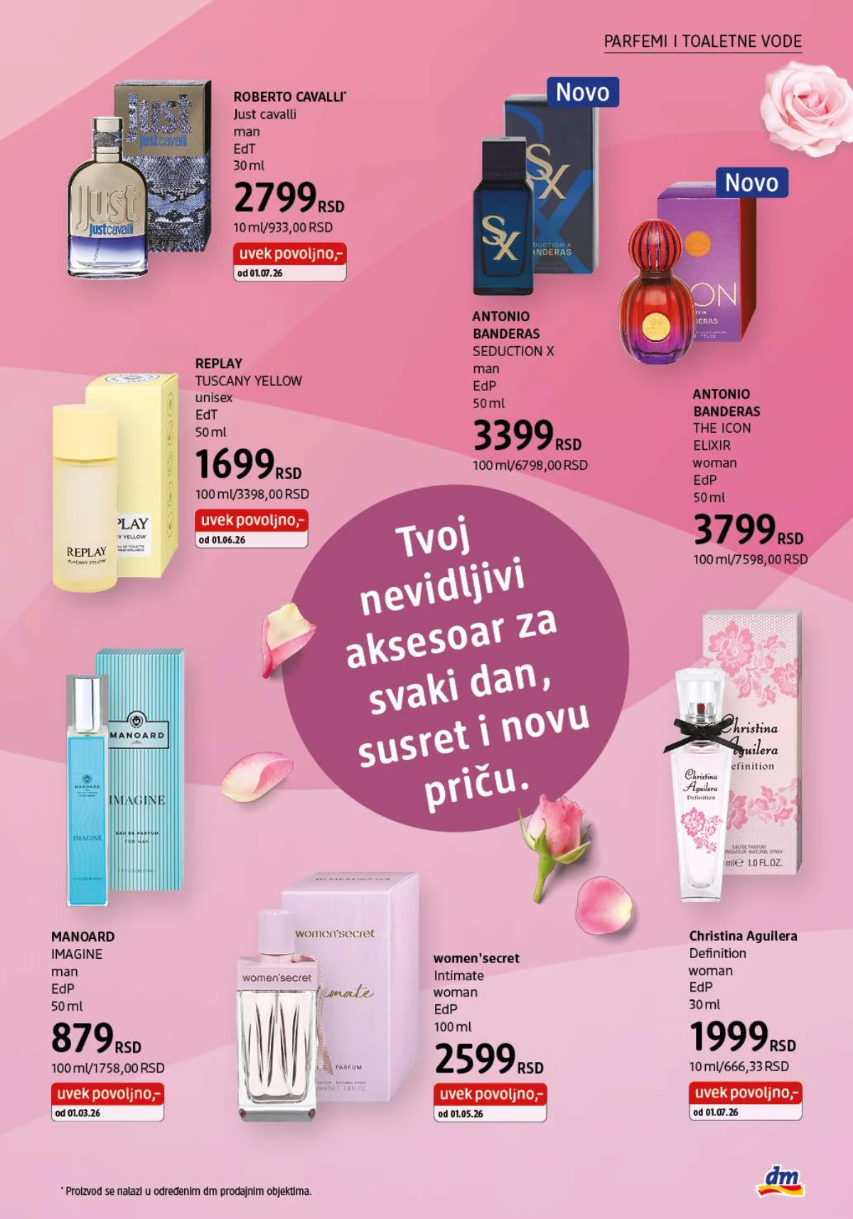 DM katalog akcija strana 11 – važi od 1.8. do 31.8.2026.