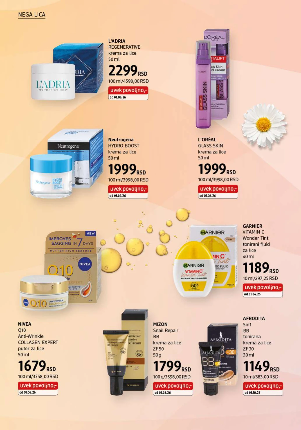 DM katalog akcija strana 14 – važi od 1.8. do 31.8.2026.