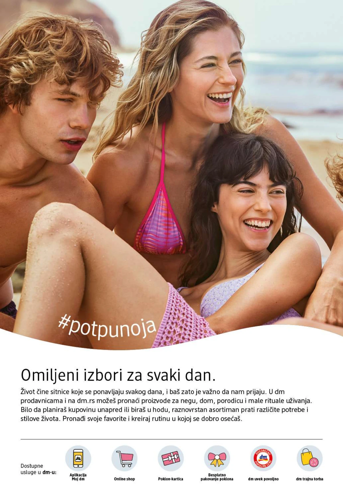 DM katalog akcija strana 2 – važi od 1.8. do 31.8.2026.