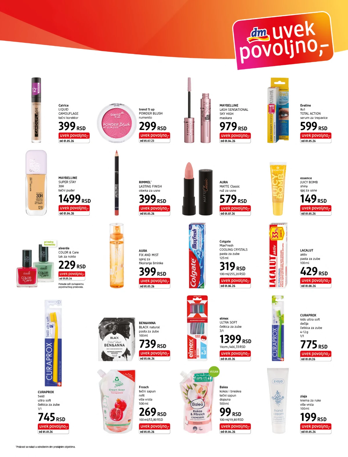 DM katalog akcija strana 3