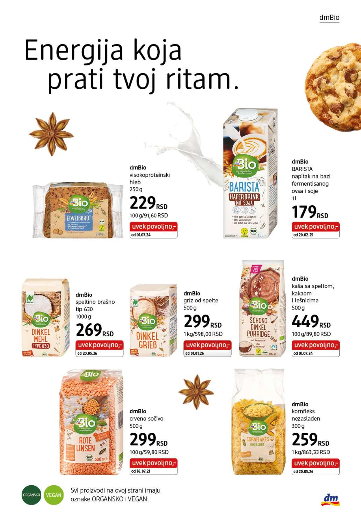 DM katalog akcija strana 35 – važi od 1.8. do 31.8.2026.