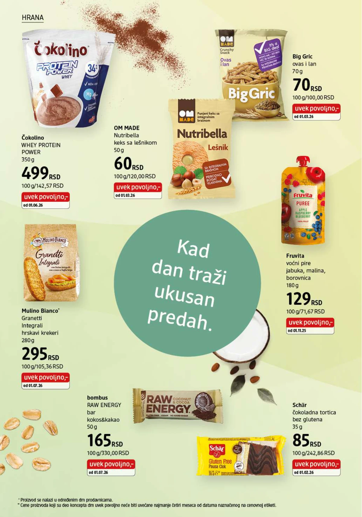 DM katalog akcija strana 36 – važi od 1.8. do 31.8.2026.