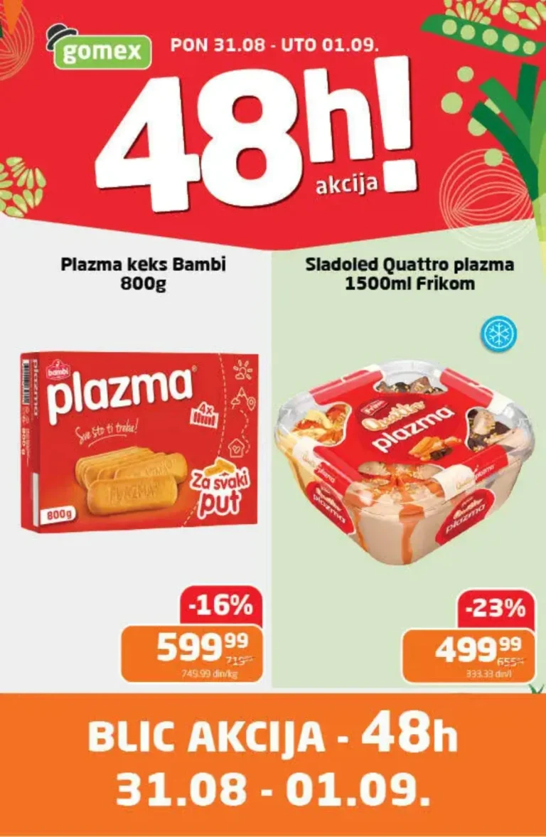 Gomex katalog akcija strana 1