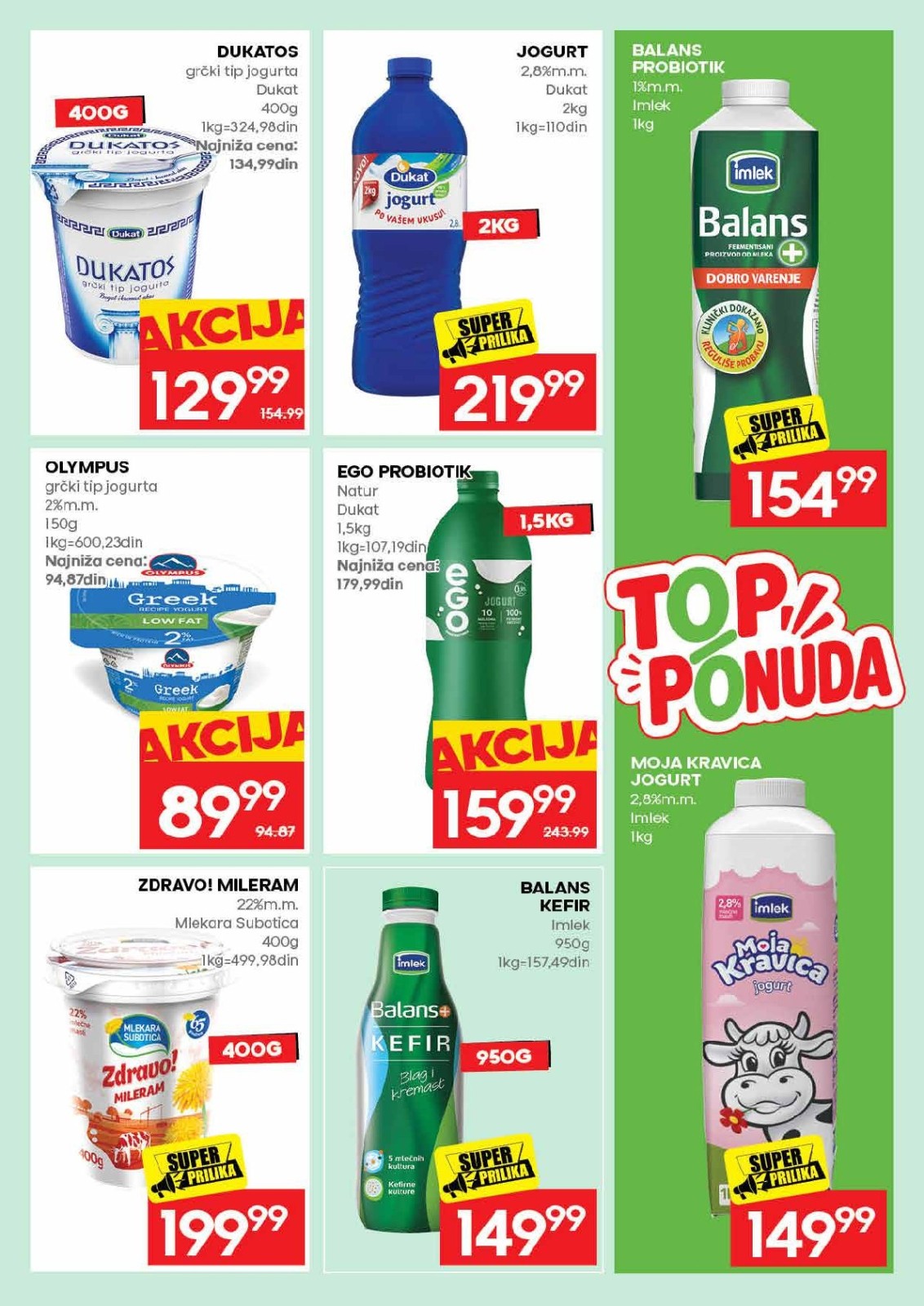 Idea katalog akcija strana 15 – važi od 6.8. do 16.8.2026.