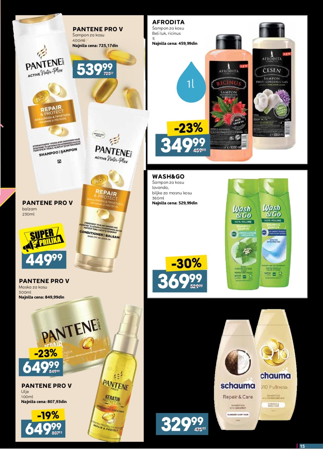 Idea katalog akcija strana 15 – važi od 12.8. do 16.8.2026.