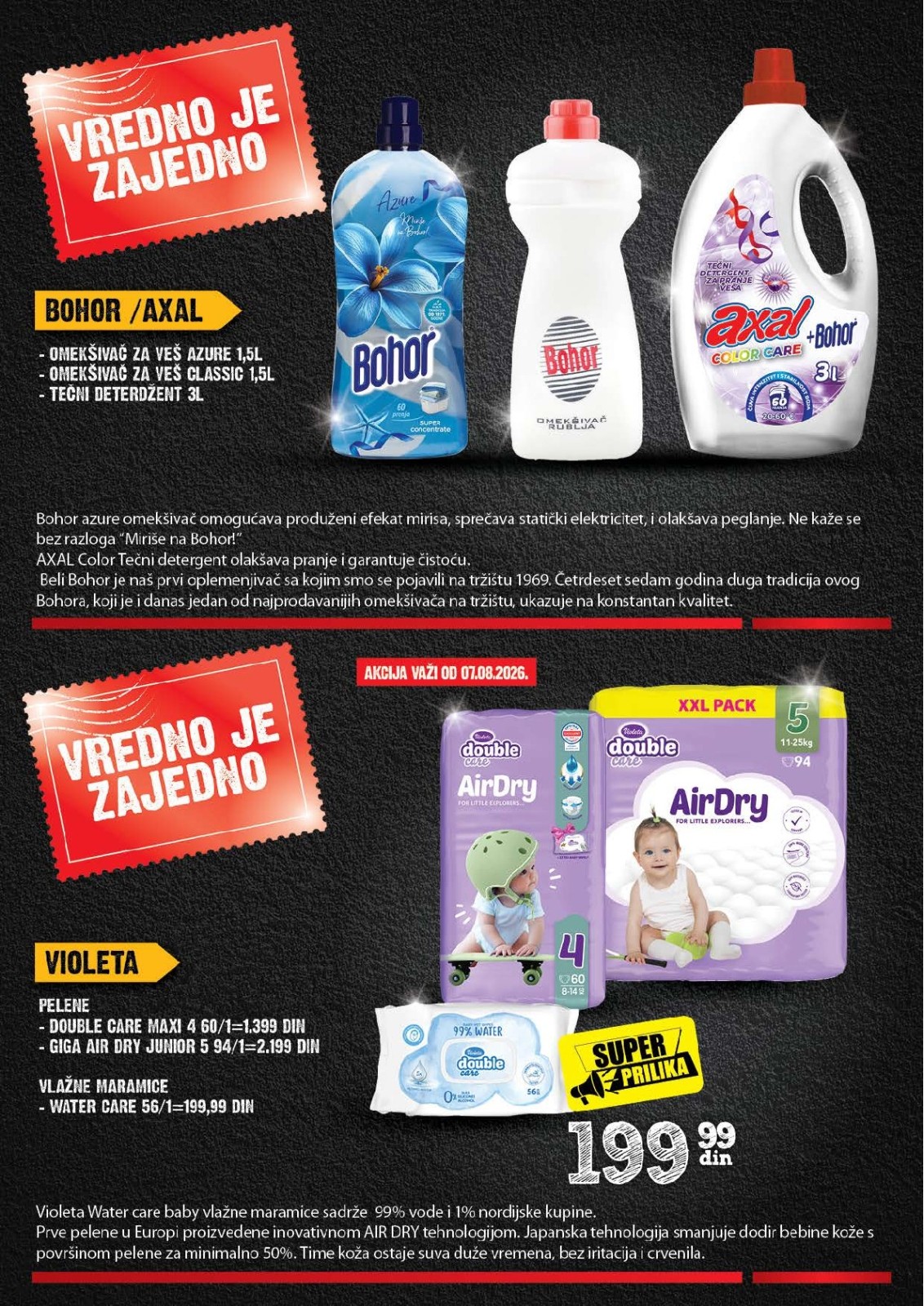Idea katalog akcija strana 18 – važi od 6.8. do 30.8.2026.