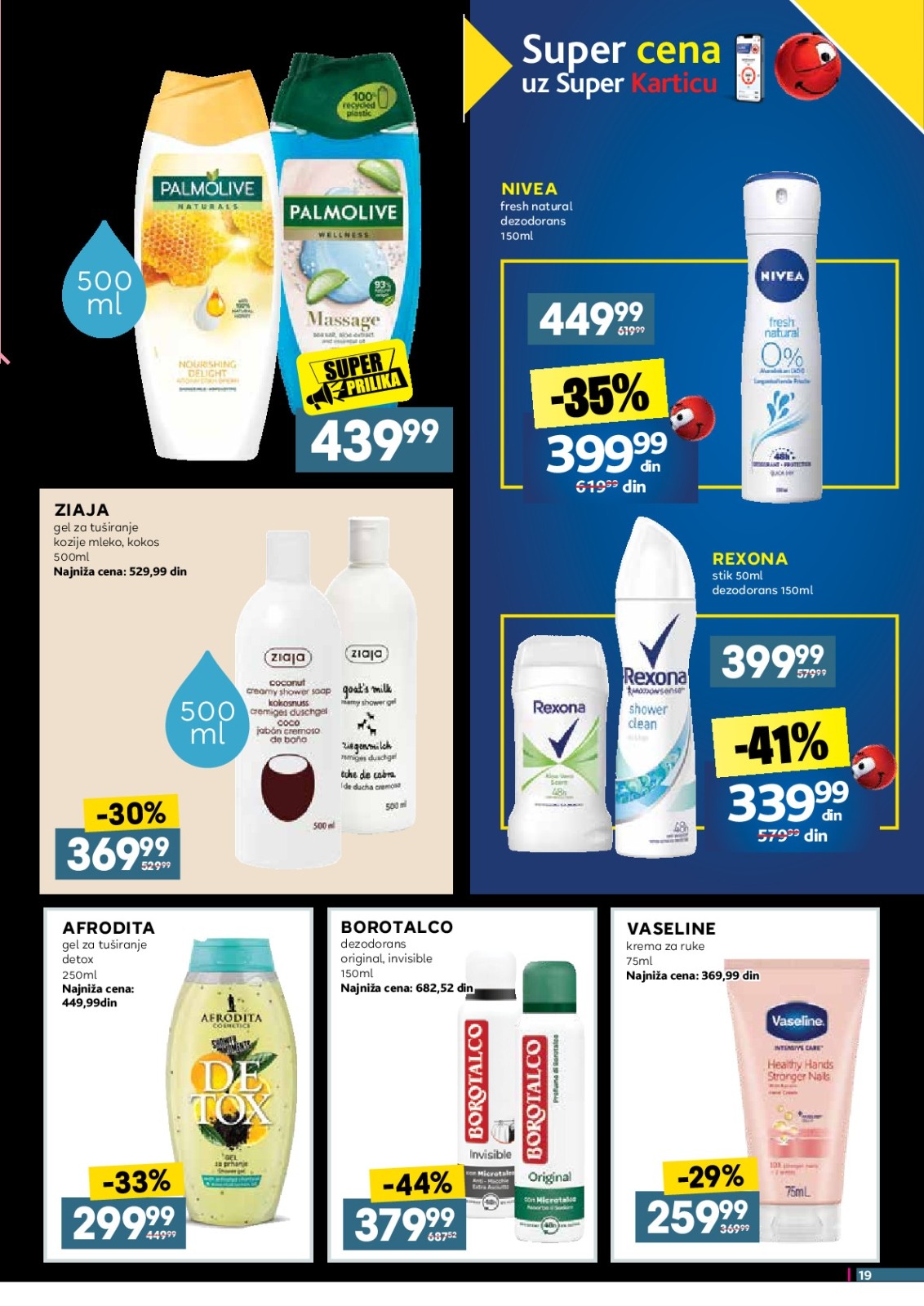 Idea katalog akcija strana 19 – važi od 12.8. do 16.8.2026.
