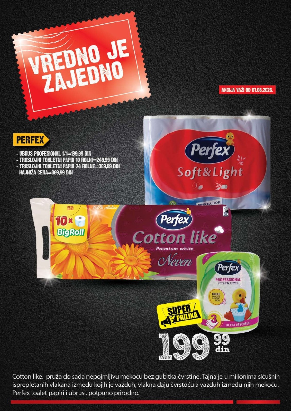 Idea katalog akcija strana 19 – važi od 6.8. do 30.8.2026.