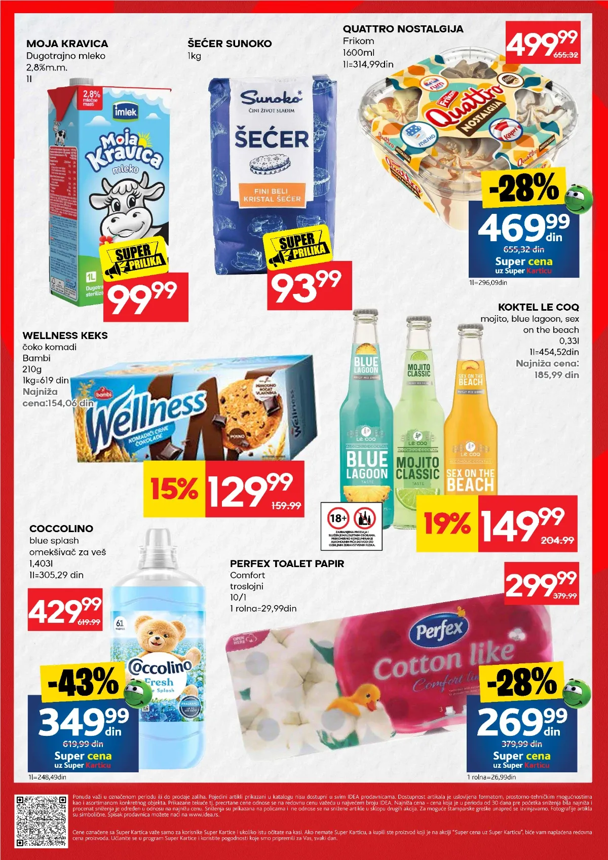 Idea katalog akcija strana 2 – važi od 27.8. do 30.8.2026.