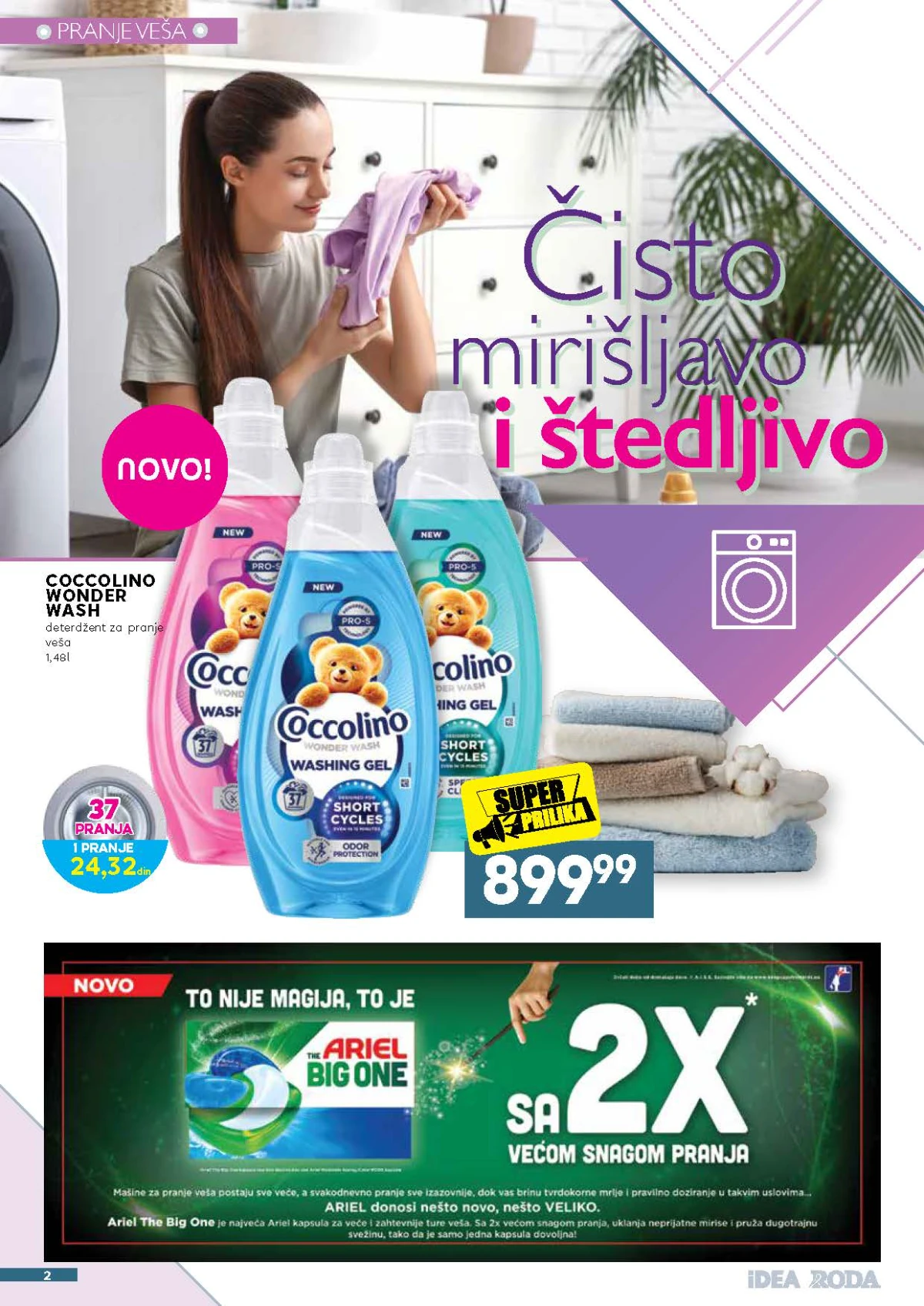 Idea katalog akcija strana 2 – važi od 11.8. do 29.8.2026.