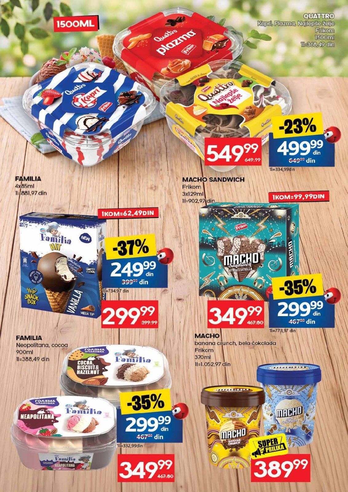 Idea katalog akcija strana 22 – važi od 6.8. do 16.8.2026.