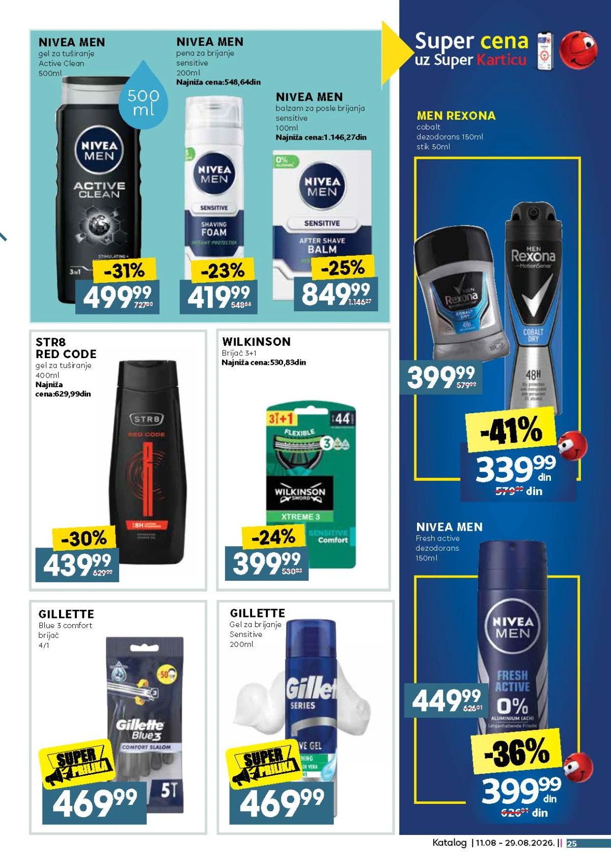 Idea katalog akcija strana 25 – važi od 11.8. do 29.8.2026.