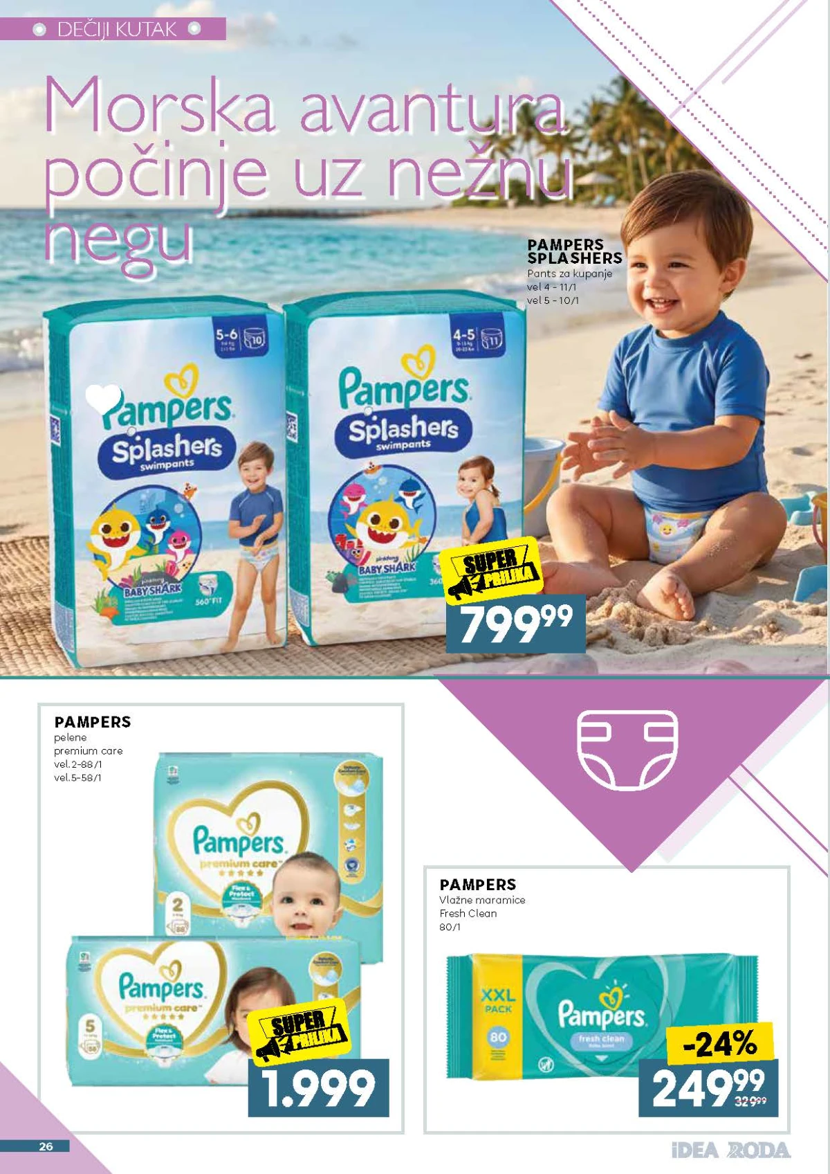 Idea katalog akcija strana 26 – važi od 11.8. do 29.8.2026.
