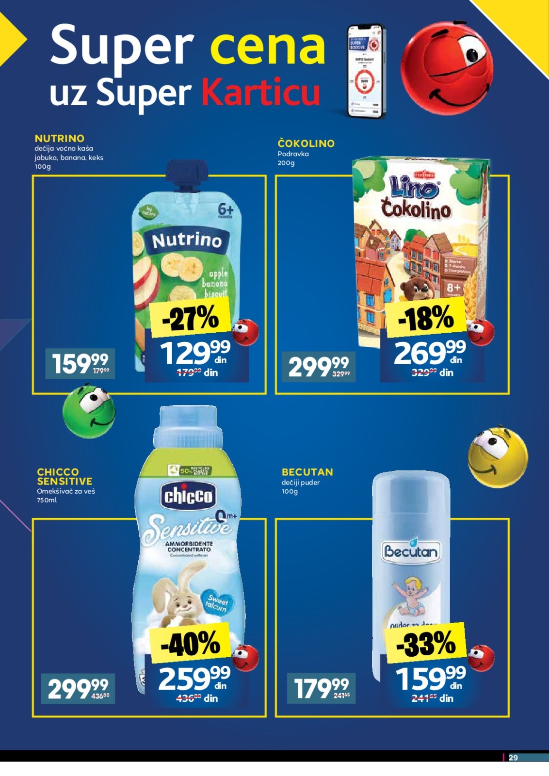 Idea katalog akcija strana 29 – važi od 12.8. do 16.8.2026.
