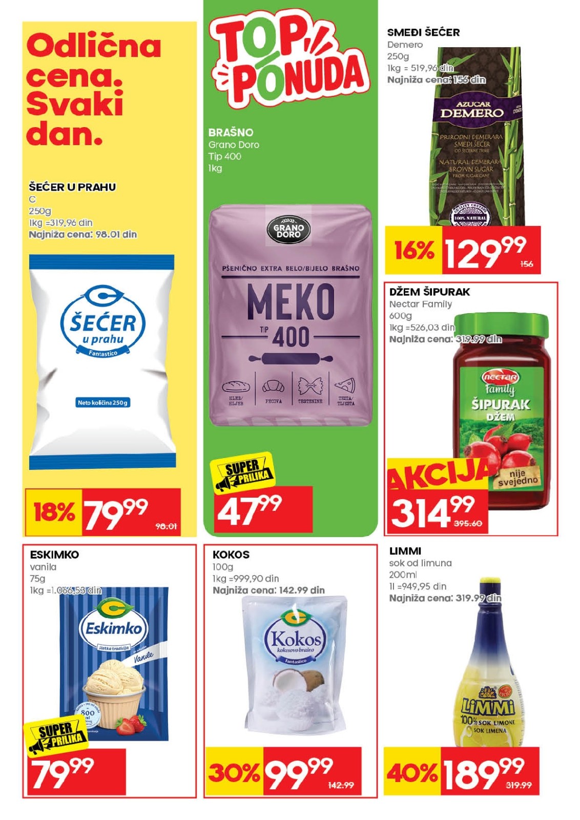 Idea katalog akcija strana 38 – važi od 6.8. do 16.8.2026.