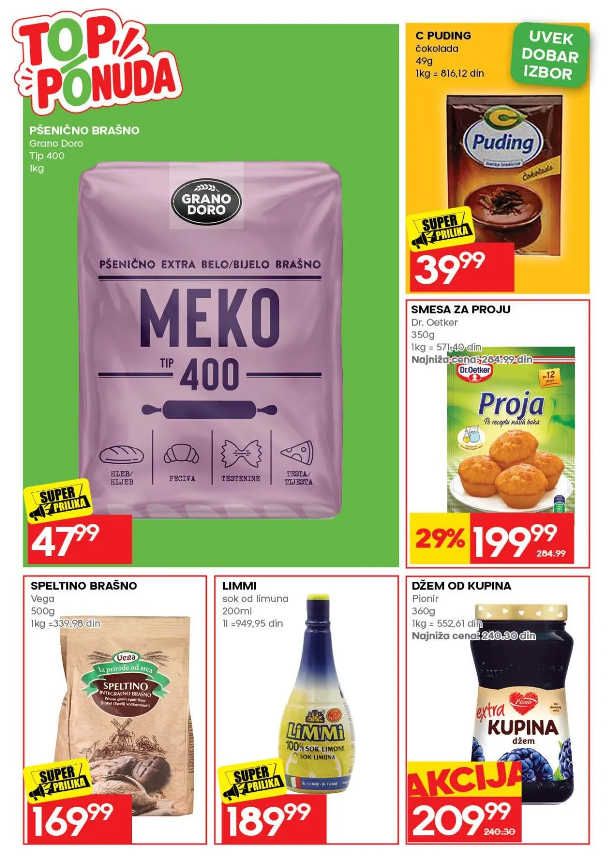 Idea katalog akcija strana 40 – važi od 31.8. do 13.9.2026.