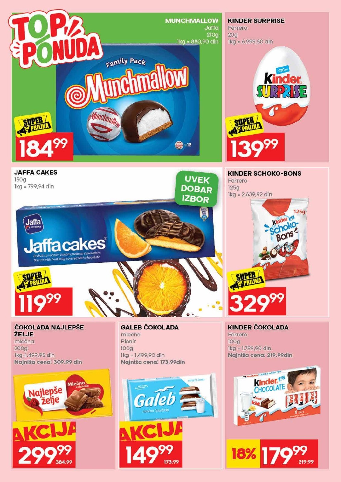 Idea katalog akcija strana 40 – važi od 6.8. do 16.8.2026.