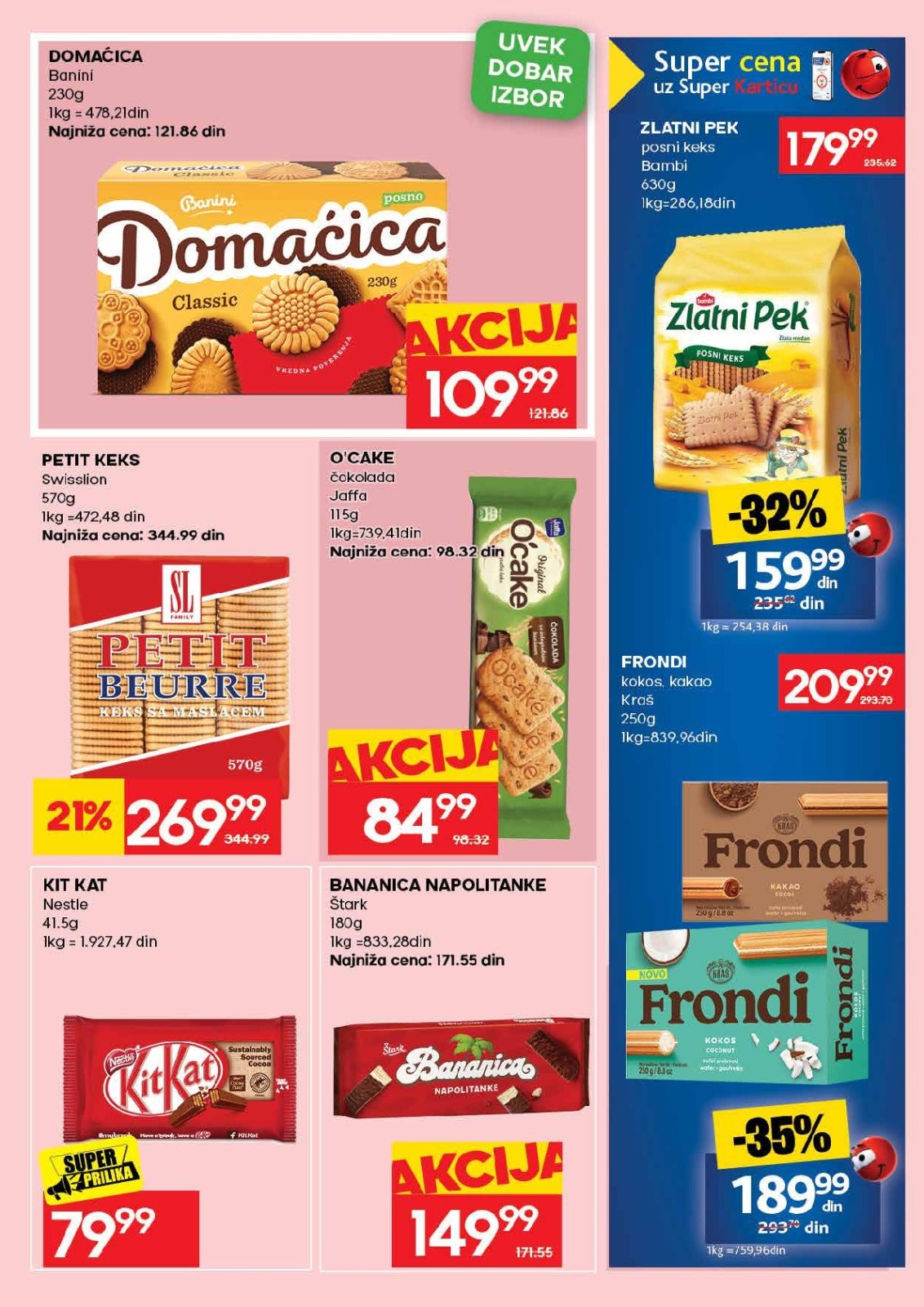 Idea katalog akcija strana 45 – važi od 17.8. do 30.8.2026.