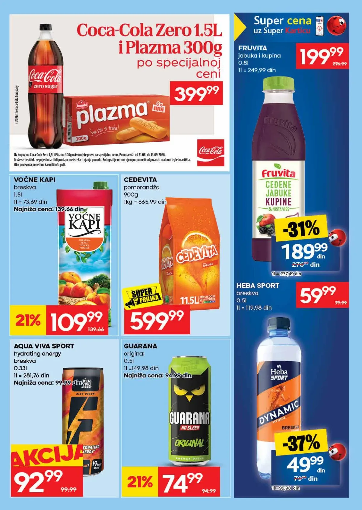 Idea katalog akcija strana 49 – važi od 31.8. do 13.9.2026.