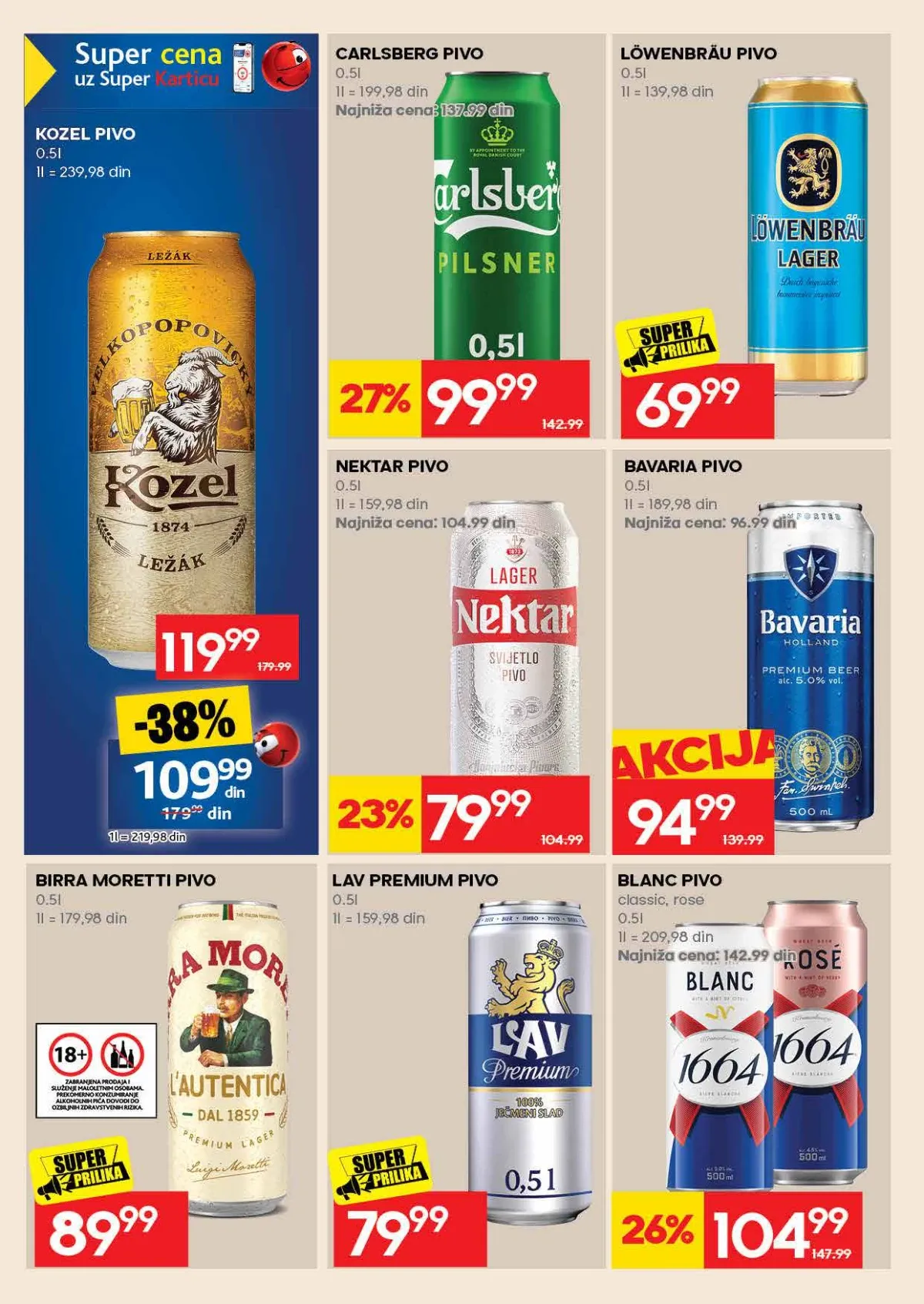 Idea katalog akcija strana 50 – važi od 31.8. do 13.9.2026.