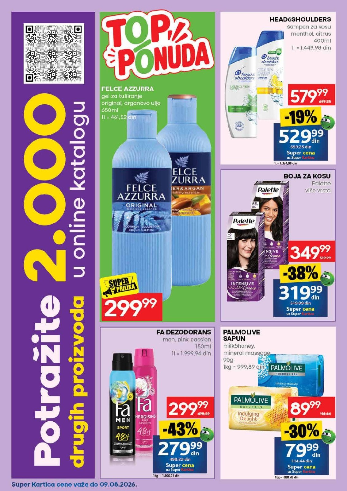 Idea katalog akcija strana 50 – važi od 6.8. do 16.8.2026.