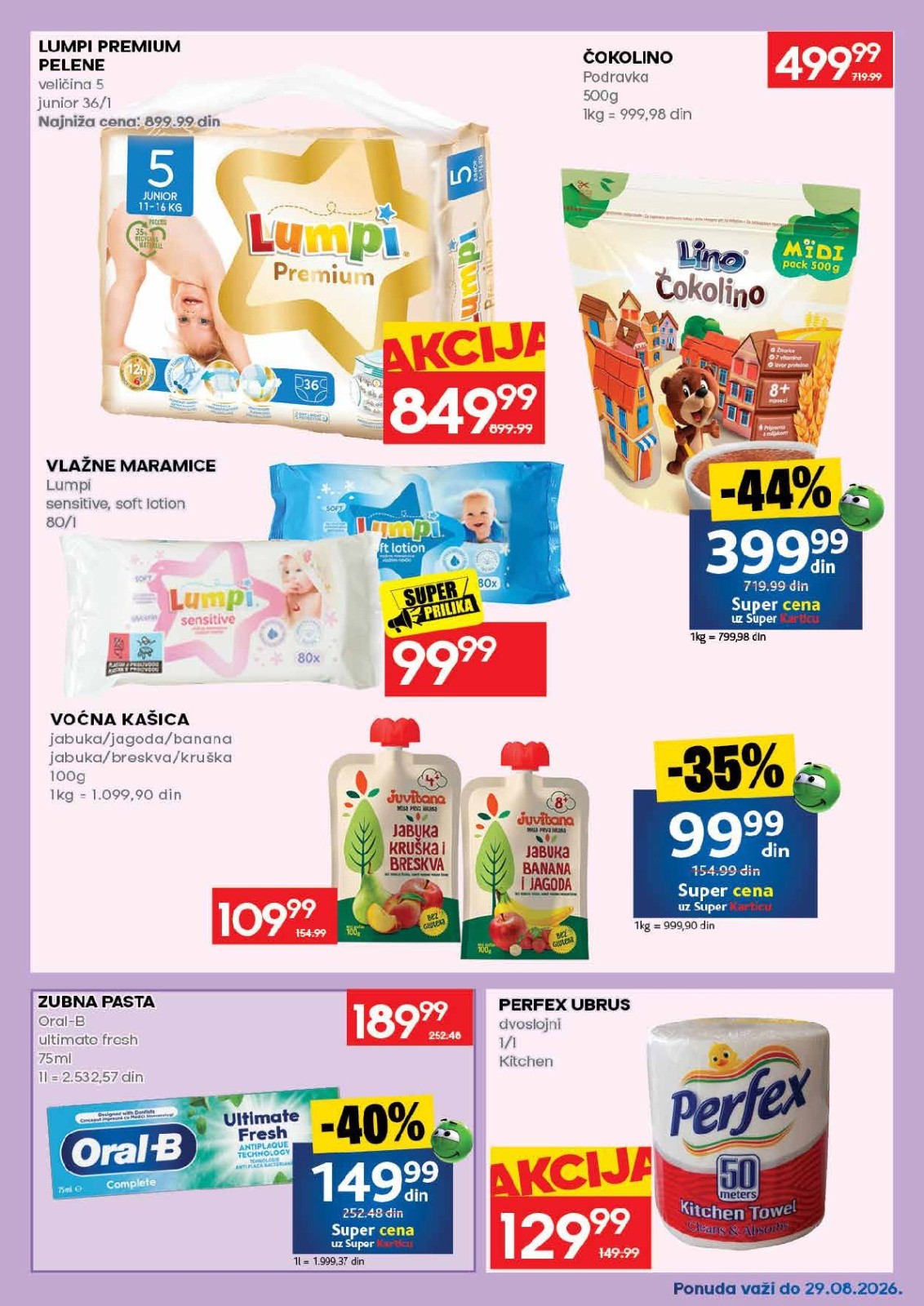 Idea katalog akcija strana 53 – važi od 17.8. do 30.8.2026.