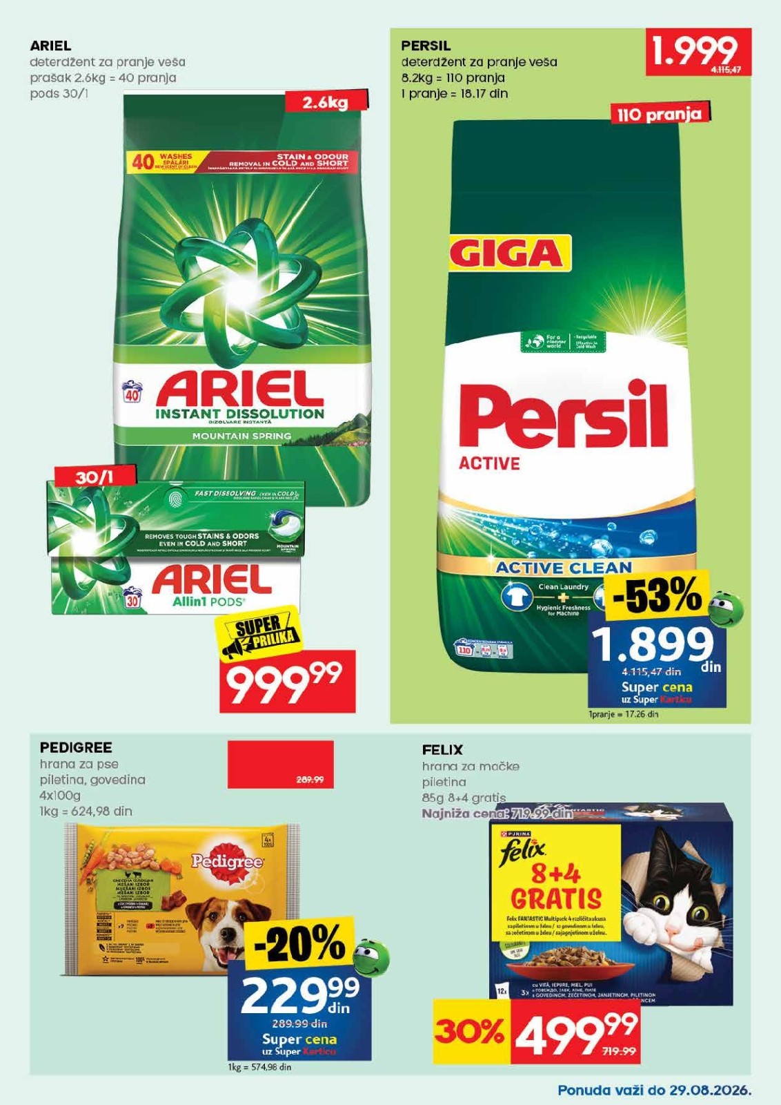 Idea katalog akcija strana 55 – važi od 17.8. do 30.8.2026.