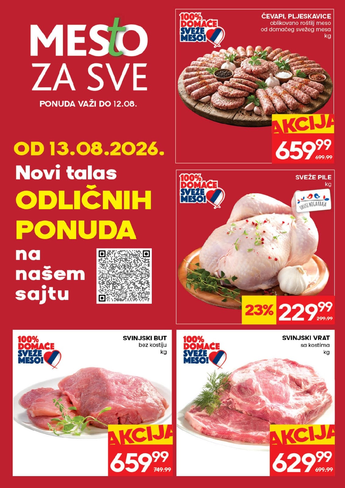Idea katalog akcija strana 6 – važi od 6.8. do 16.8.2026.