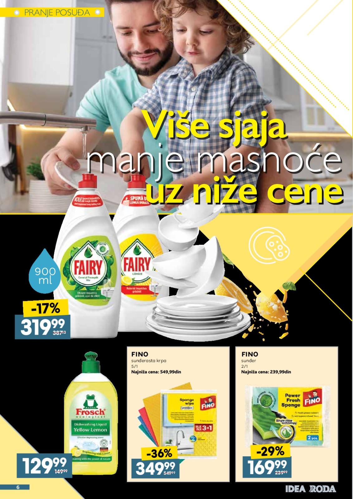 Idea katalog akcija strana 6 – važi od 12.8. do 16.8.2026.