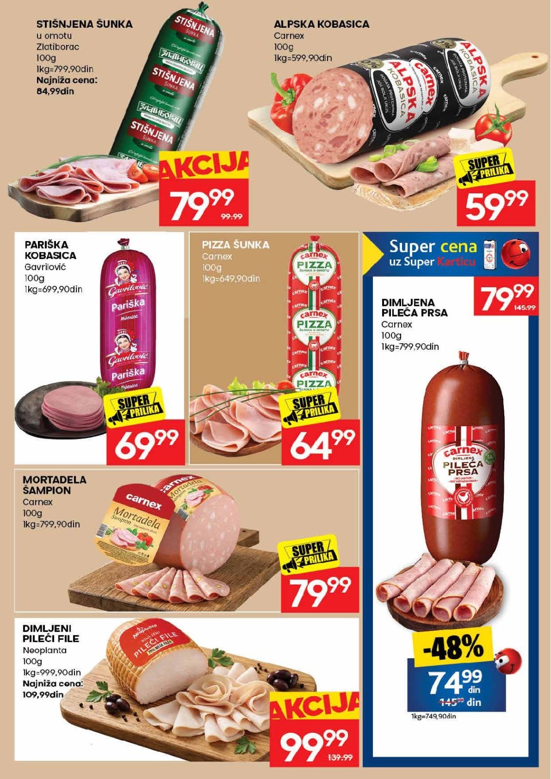 Idea katalog akcija strana 9 – važi od 6.8. do 16.8.2026.