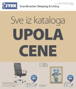 JYSK katalog akcija strana 1