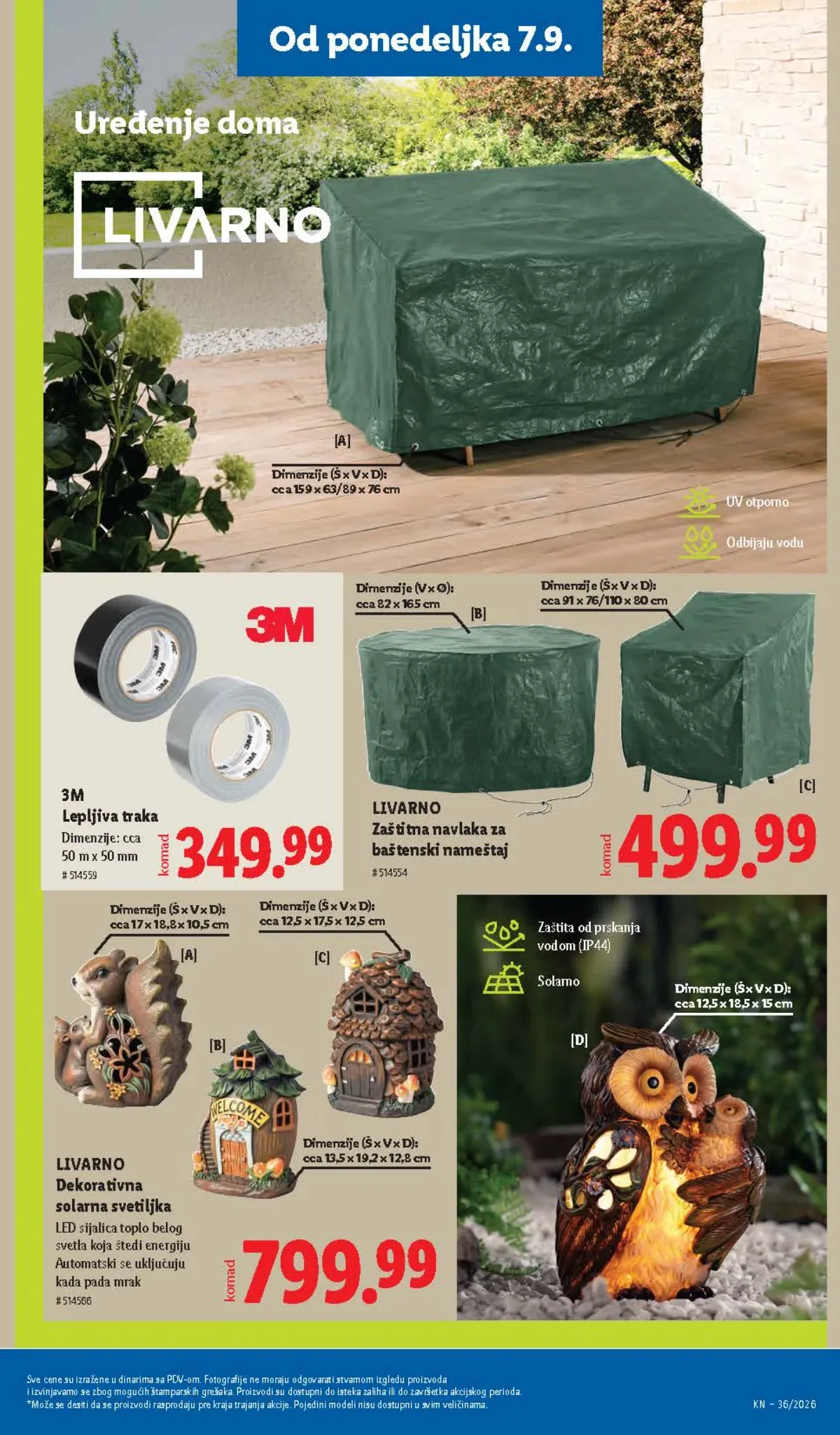 Lidl katalog akcija strana 105 – važi od 3.9. do 9.9.2026.
