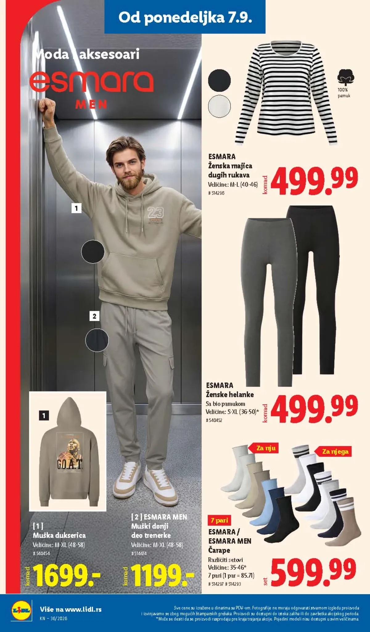 Lidl katalog akcija strana 108 – važi od 3.9. do 9.9.2026.