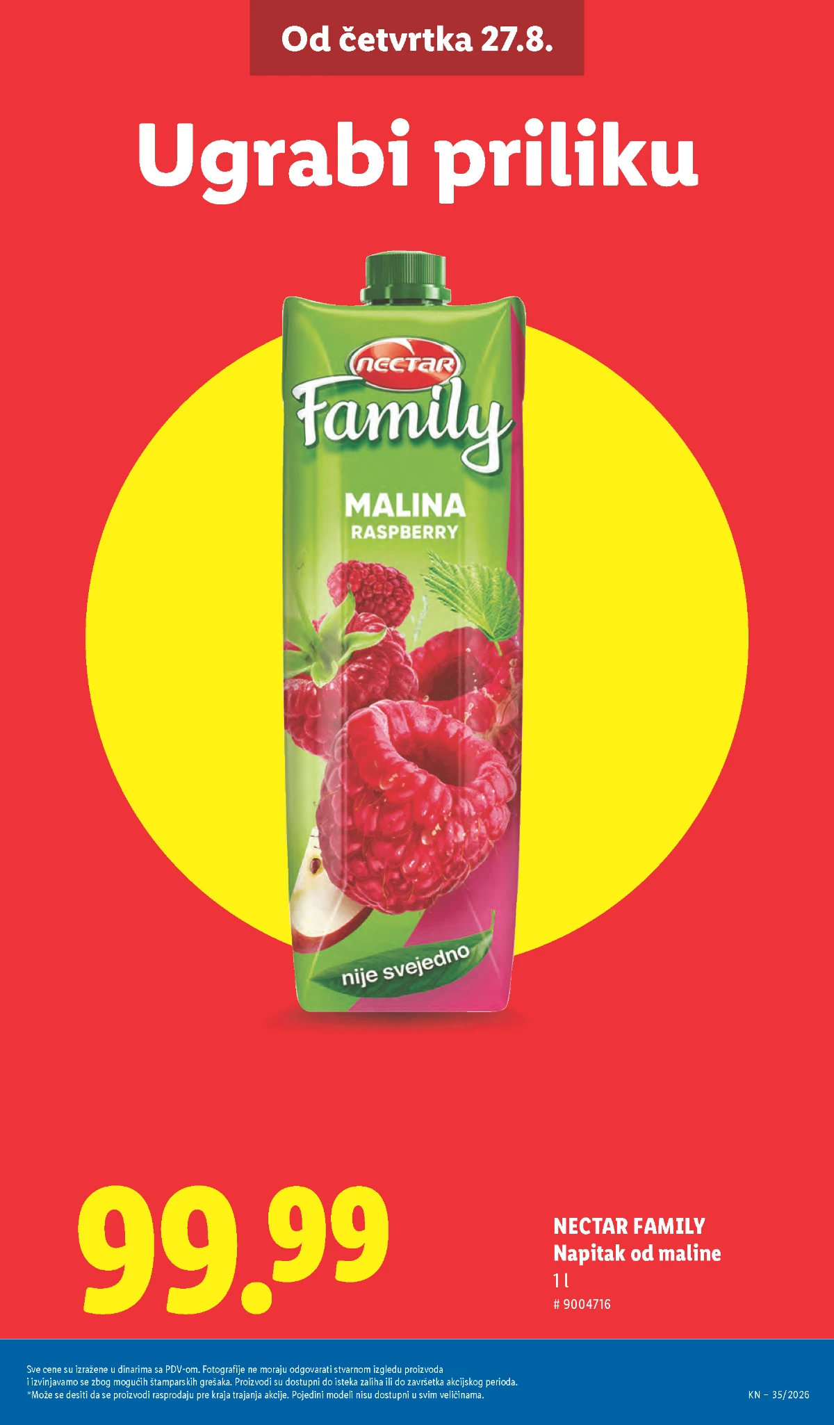 Lidl katalog akcija strana 11 – važi od 27.8. do 2.9.2026.