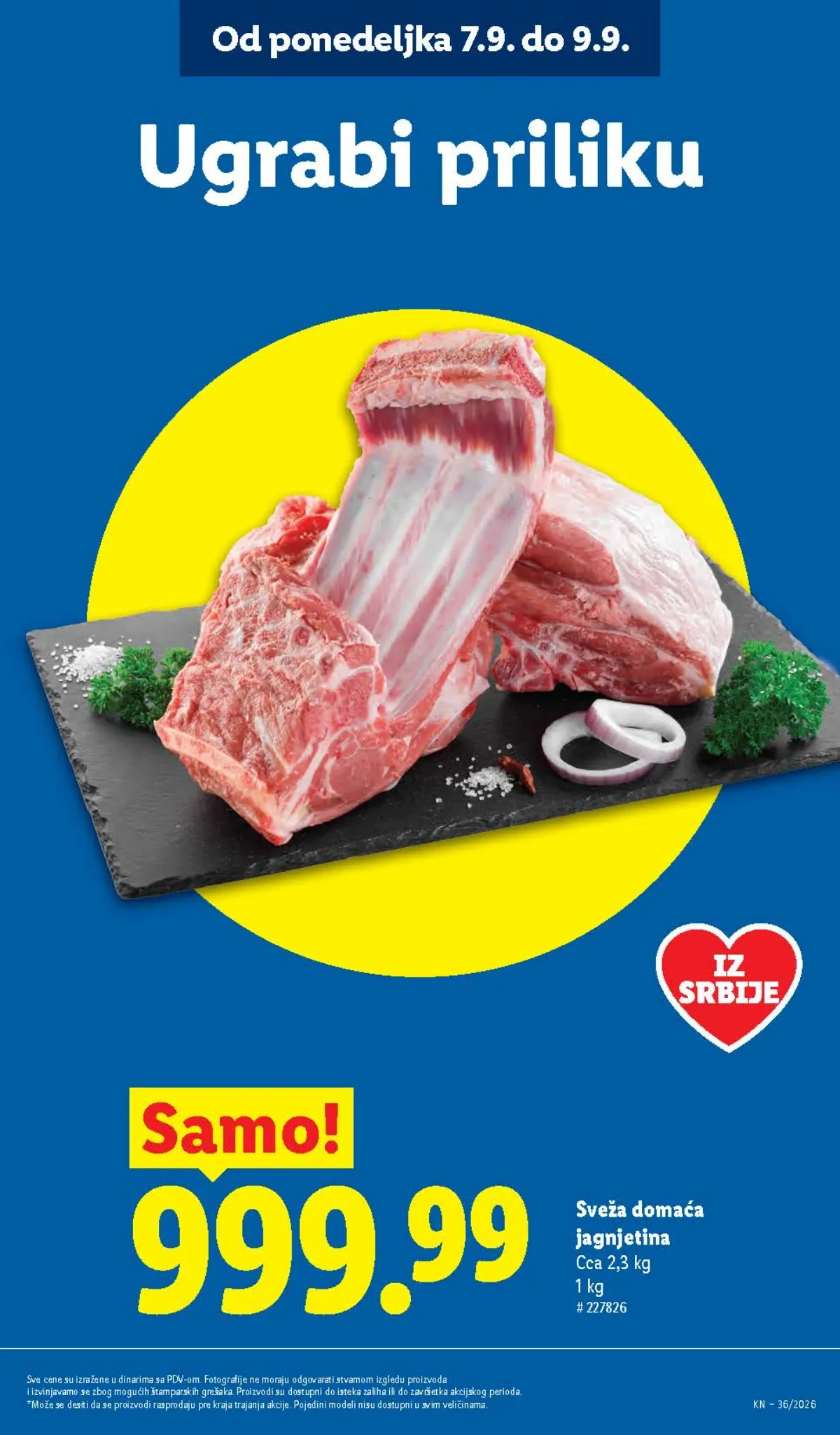 Lidl katalog akcija strana 17 – važi od 3.9. do 9.9.2026.
