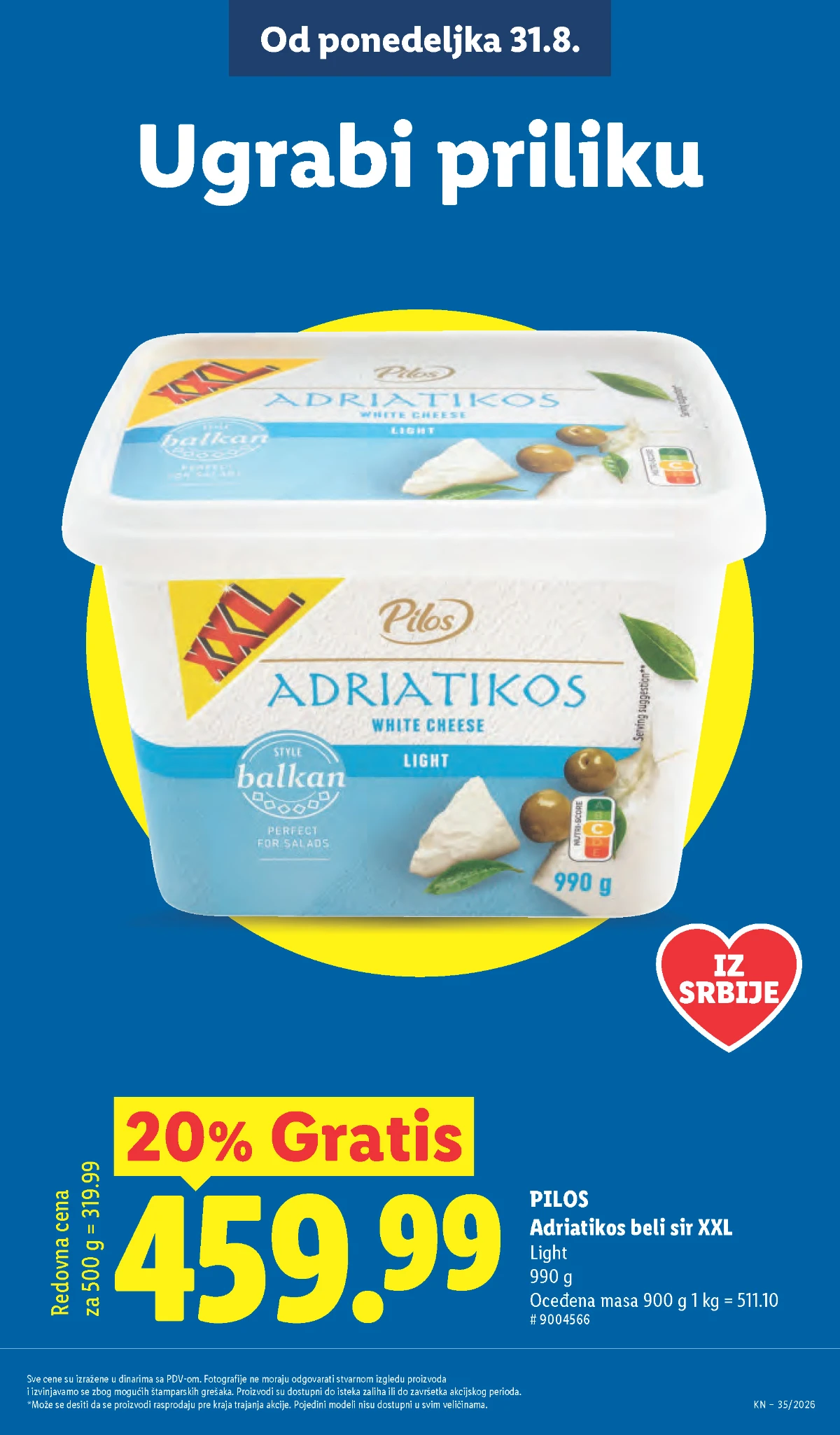 Lidl katalog akcija strana 19 – važi od 31.8. do 2.9.2026.
