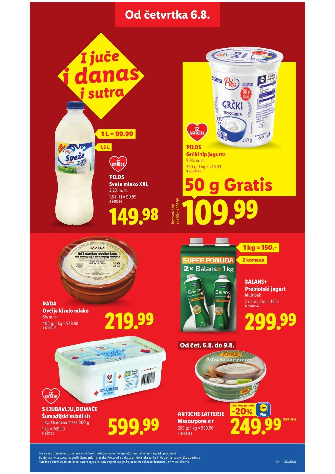 Lidl katalog akcija strana 25 – važi od 6.8. do 12.8.2026.