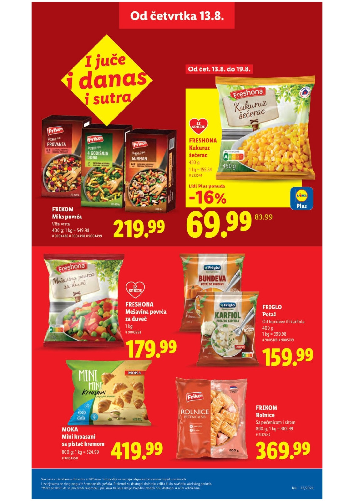 Lidl katalog akcija strana 29 – važi od 13.8. do 16.8.2026.