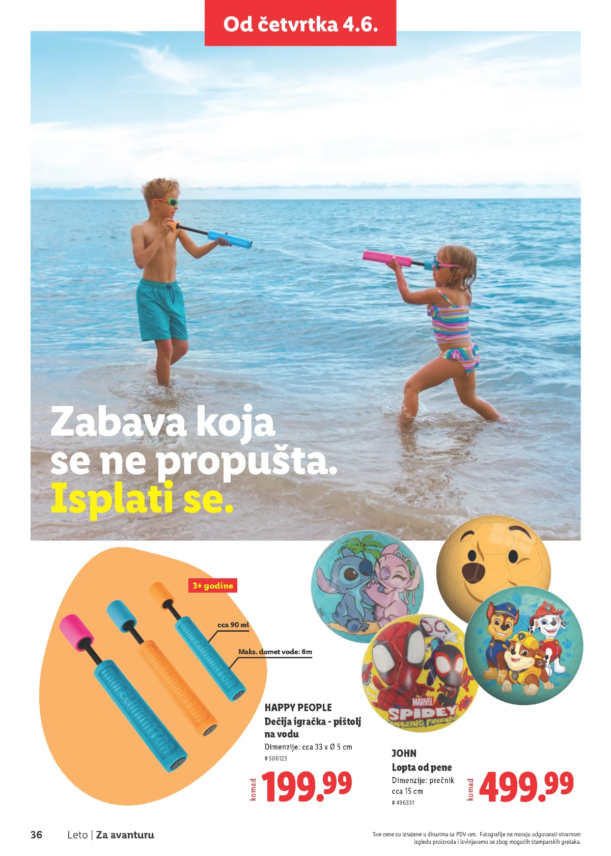 Lidl katalog akcija strana 36 – važi od 28.5. do 2.9.2026.