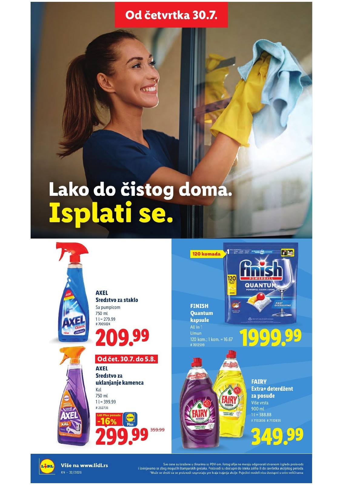Lidl katalog akcija strana 36 – važi od 6.8. do 12.8.2026.