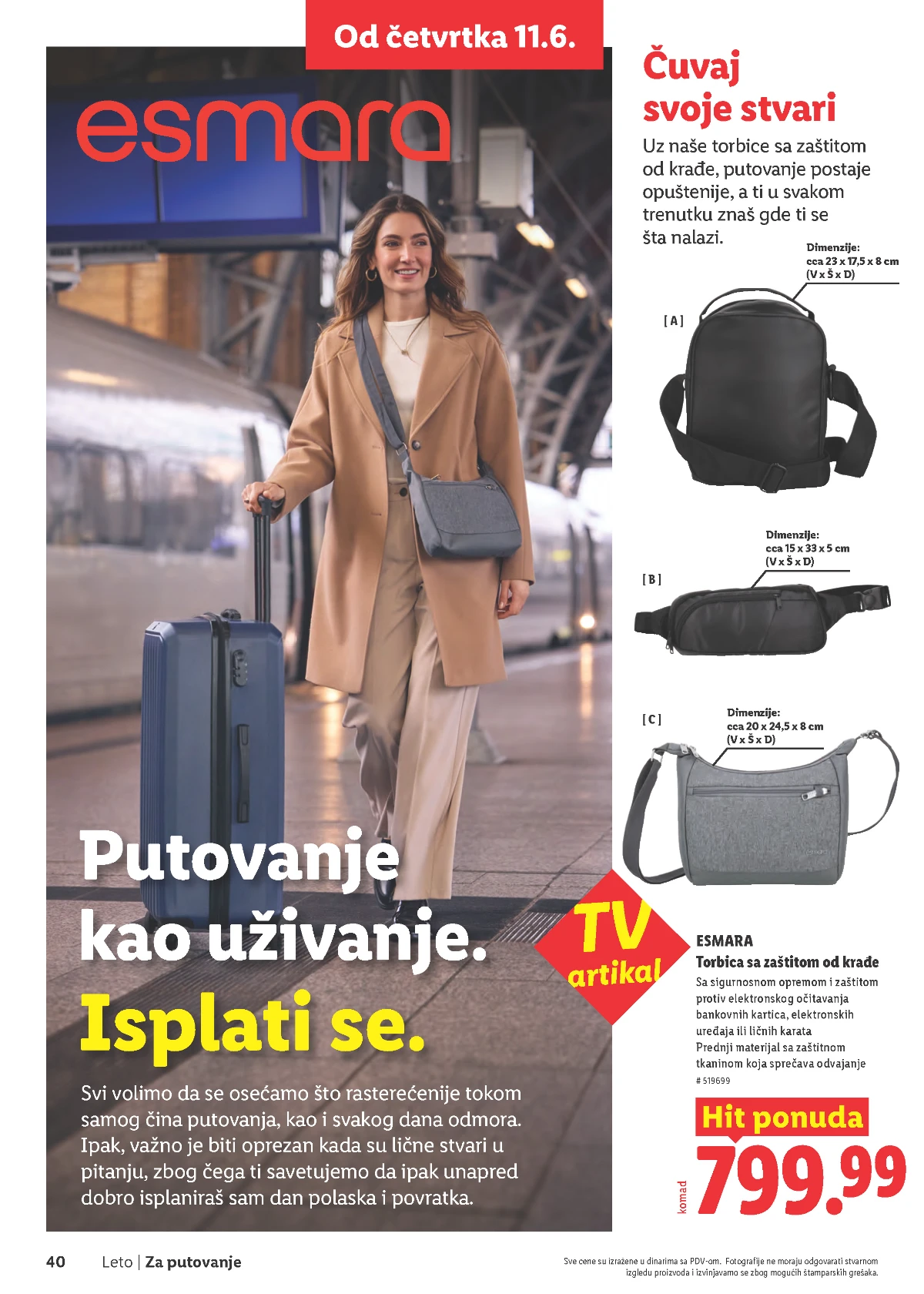 Lidl katalog akcija strana 40 – važi od 28.5. do 2.9.2026.