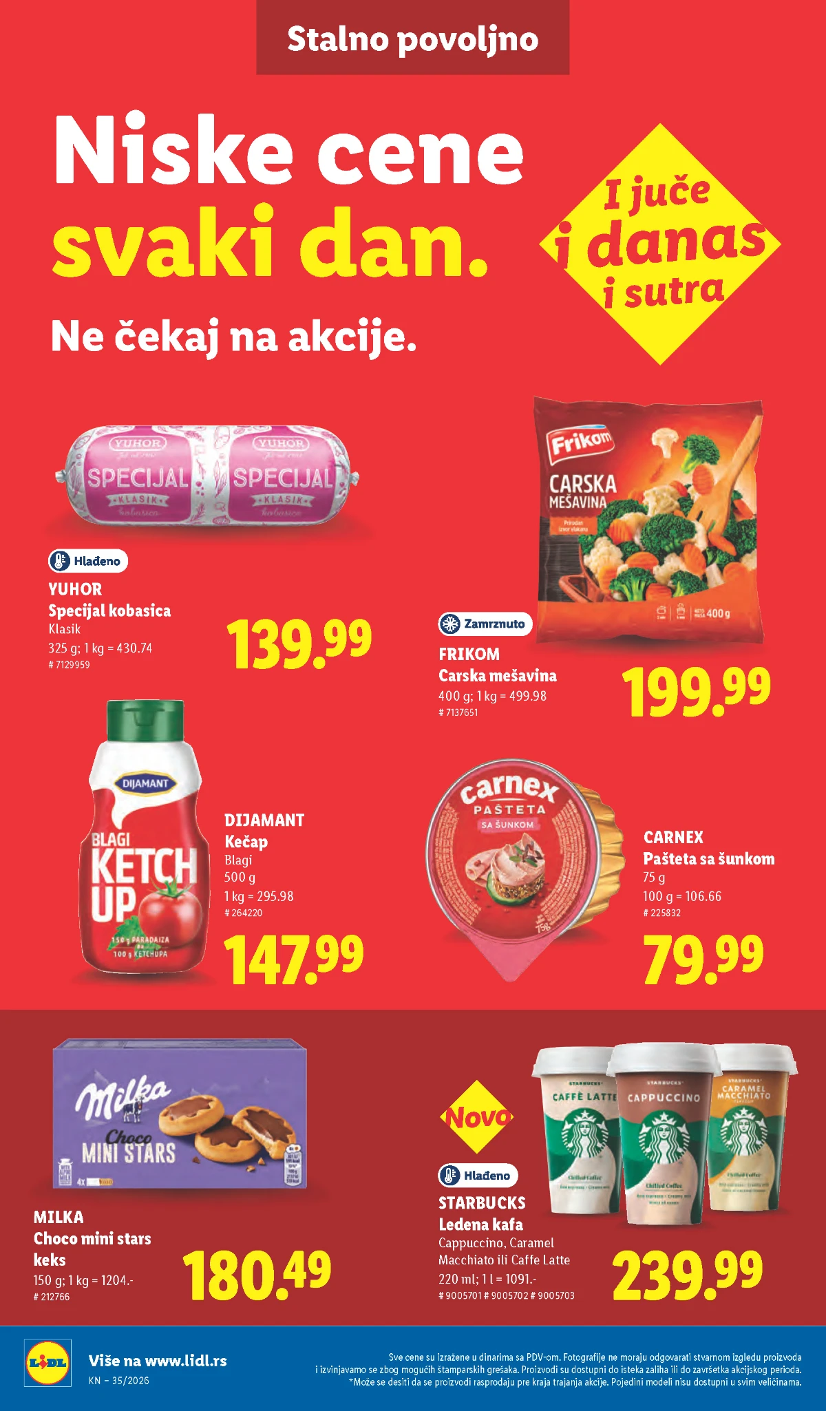 Lidl katalog akcija strana 42 – važi od 31.8. do 2.9.2026.